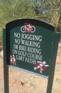 No Jogging